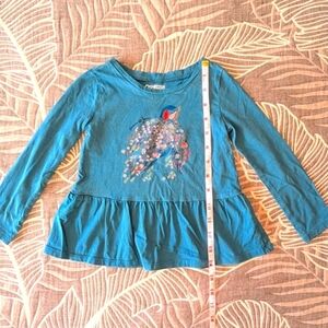 Oshkosh B'Gosh Kids Toddler Girl Long Sleeve Graphic Print Shirt Top